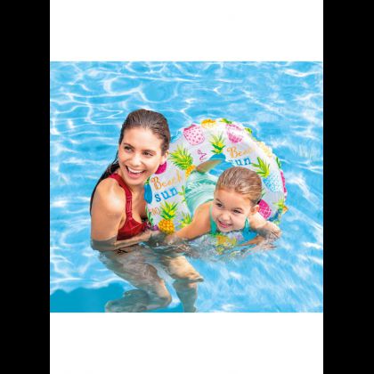 INTEX 59241 Ban Pelampung Renang Anak Swim Ring 61 cm